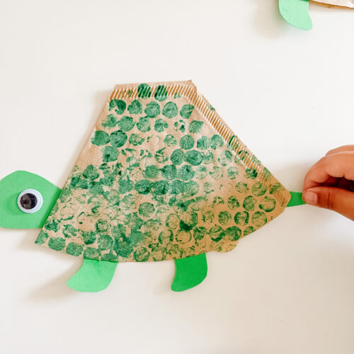 Coffee Filter Turtle Craft